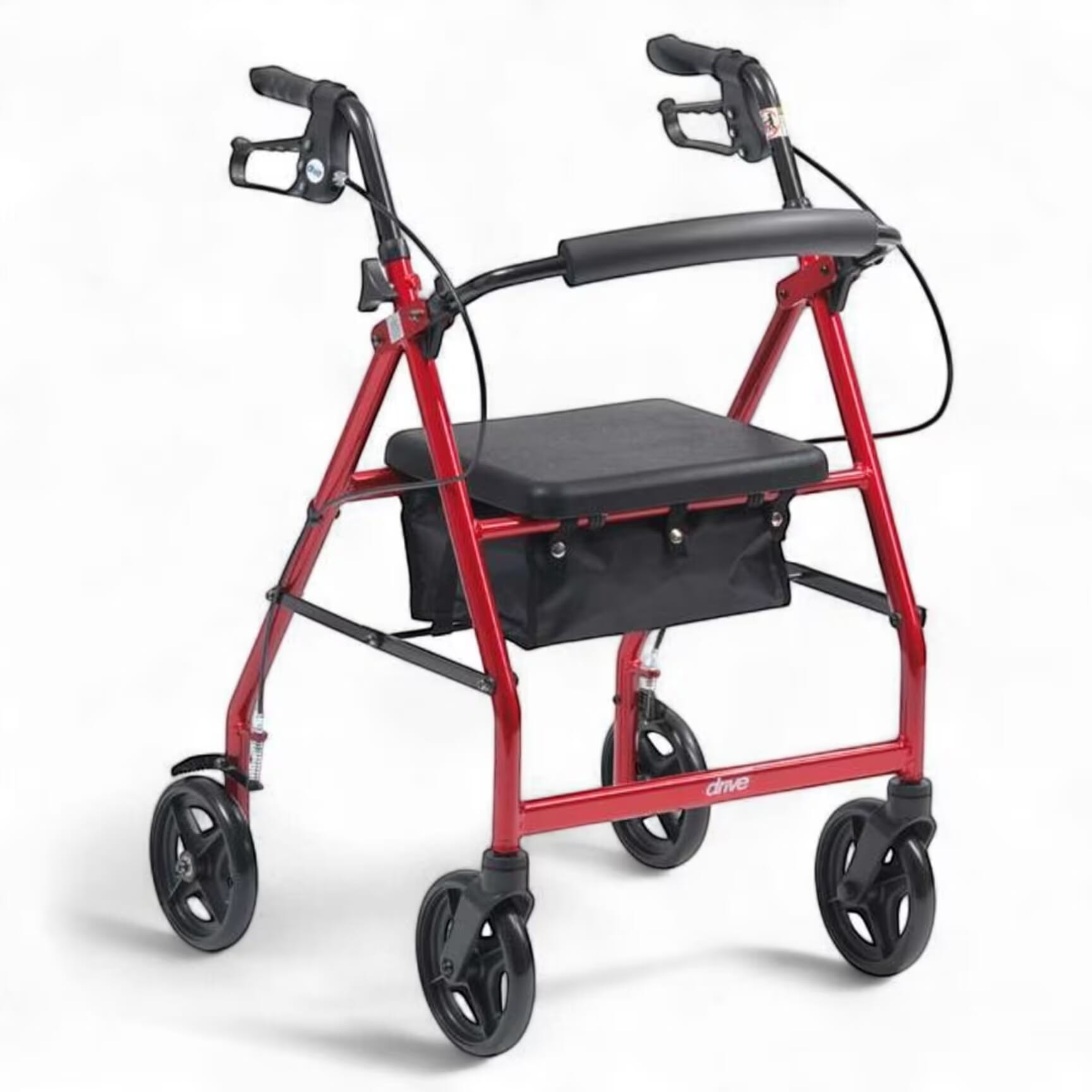 Rollator Walker - Red from Essential Aids