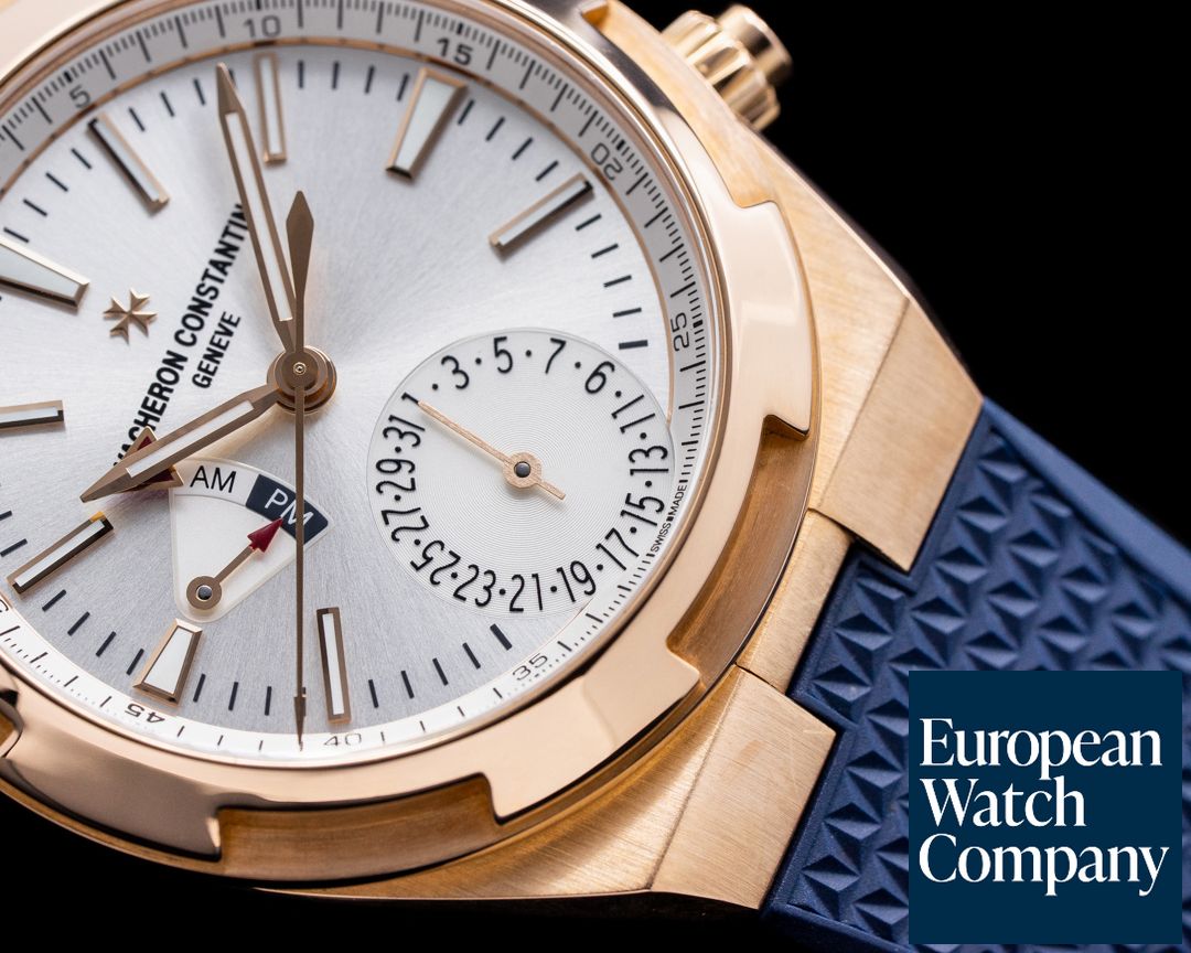 41793) Vacheron Constantin Overseas Dual Time 7900V 18K 5N Silver