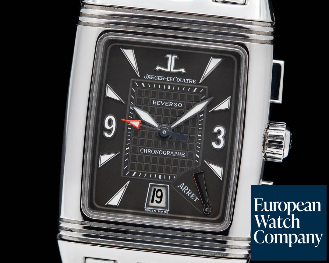 56853) Jaeger LeCoultre Reverso Gran Sport Chronograph SS