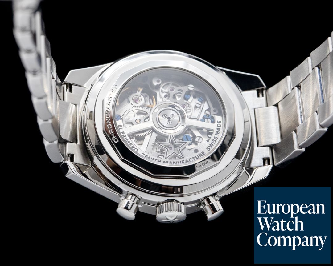 66302) Zenith El Primero Chronomaster Original SS Panda Dial