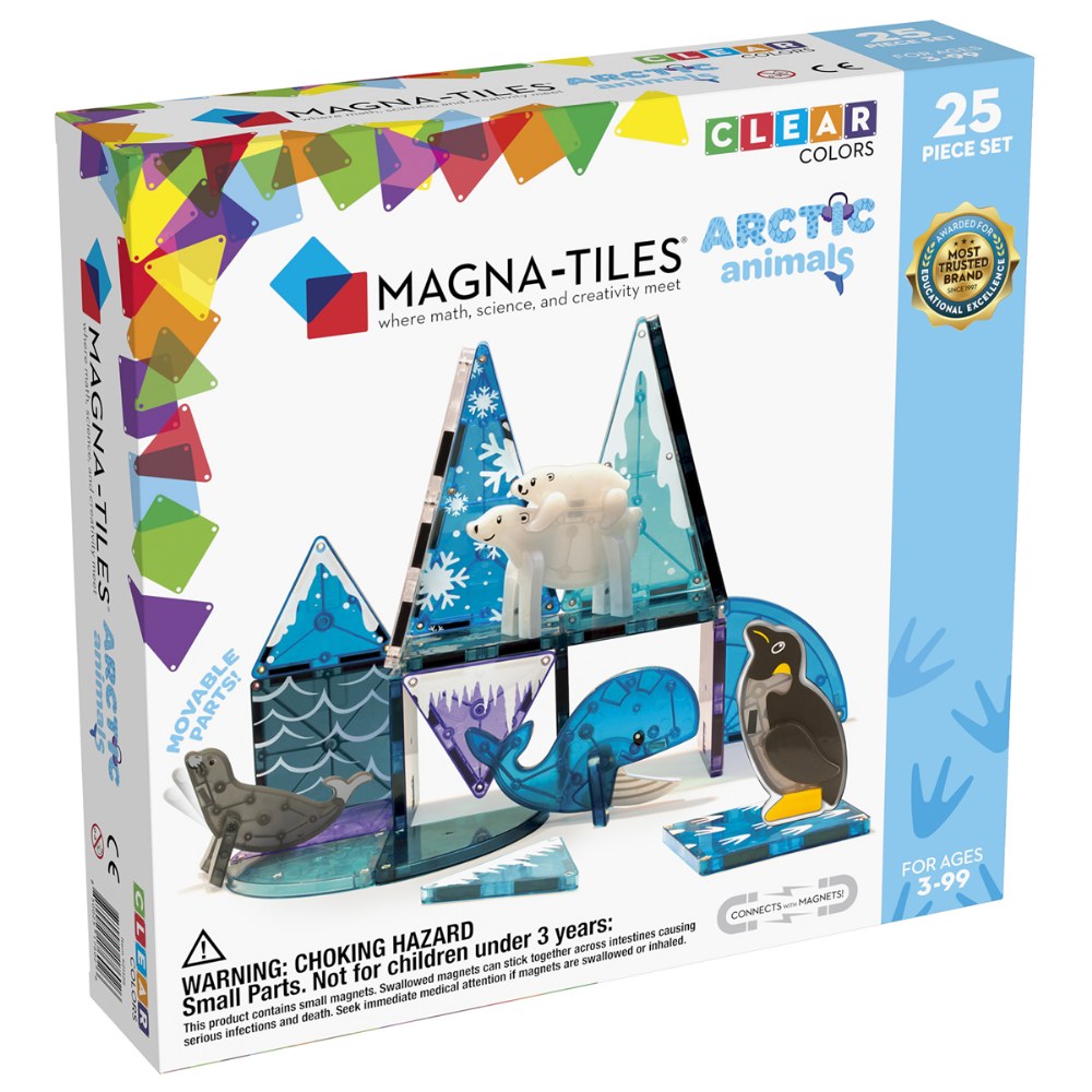 MAGNA-TILES® Arctic Animals - 25 Piece Set
