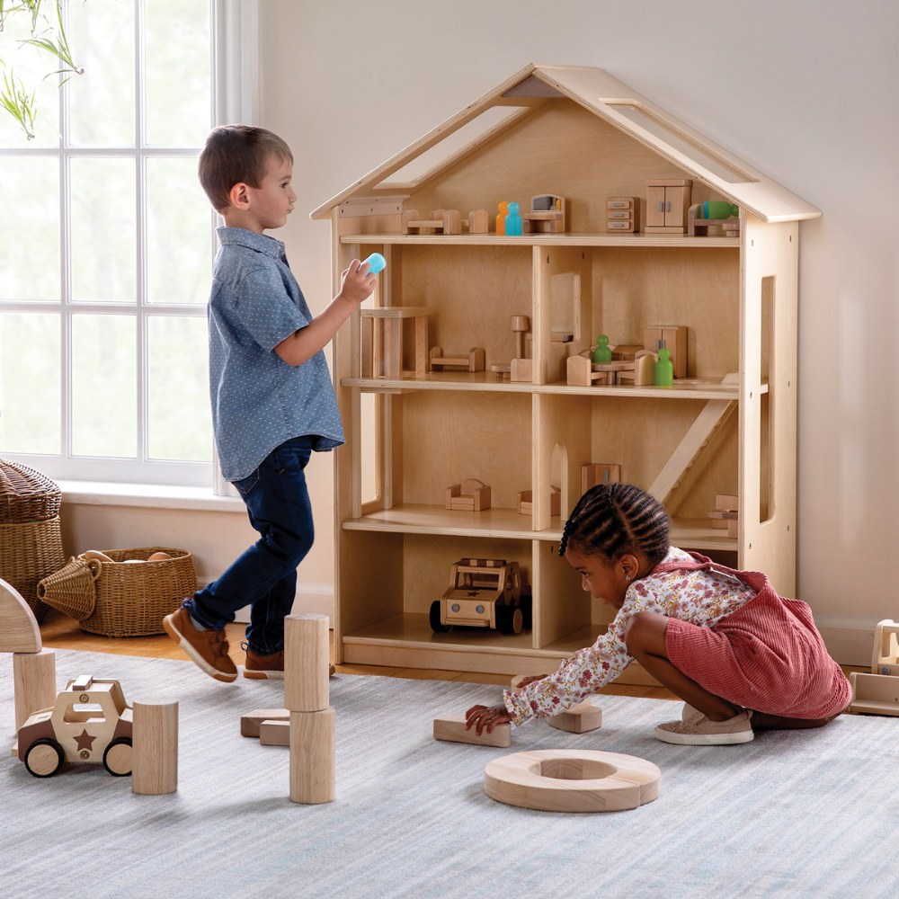 Multi-Level Classroom Dollhouse