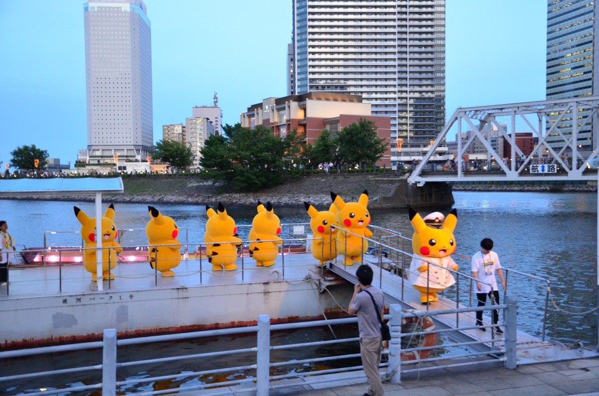 ピカチュウ大量発生チュウ！」船でも大量発生チュウ！ - ヨコハマ経済新聞