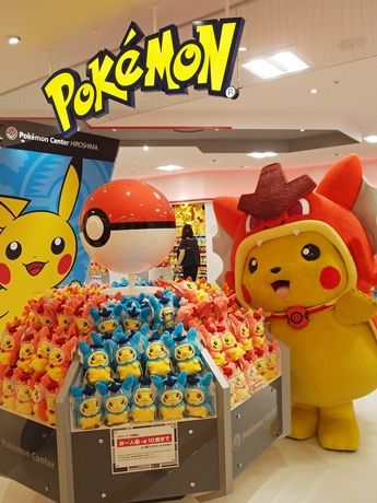 そごう広島に中四国エリア初の「ポケモン」公式ショップ ご当地限定