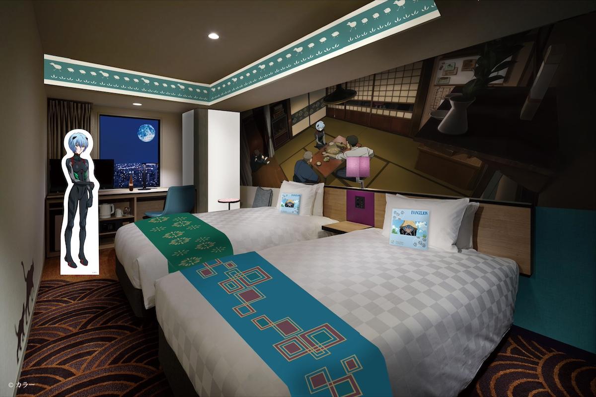 池袋のプリンスホテルで「エヴァンゲリオン」コラボ コンセプトルーム