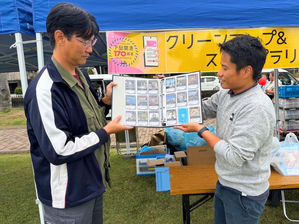 地域トレカ「シモダトレカ」誕生 偉人や観光スポットを題材に16種類