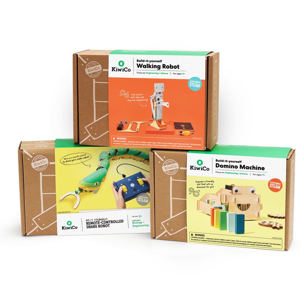 Lots of Bots! Robotics Bundle (3-Pack) | KiwiCo