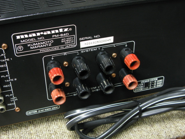 PM-84D marantz - 中古オーディオ 高価買取・販売 ハイファイ堂