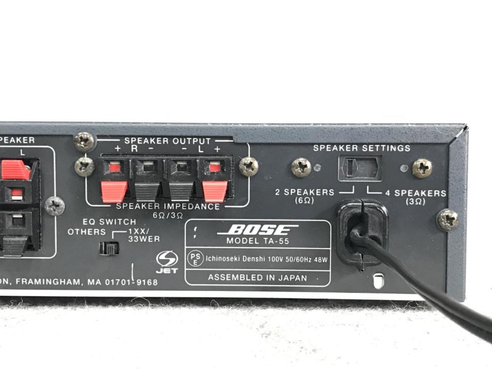 BOSE TA-55 アンプ (参照:1705 1706) BOSE TA-55 アンプ (参照:1705