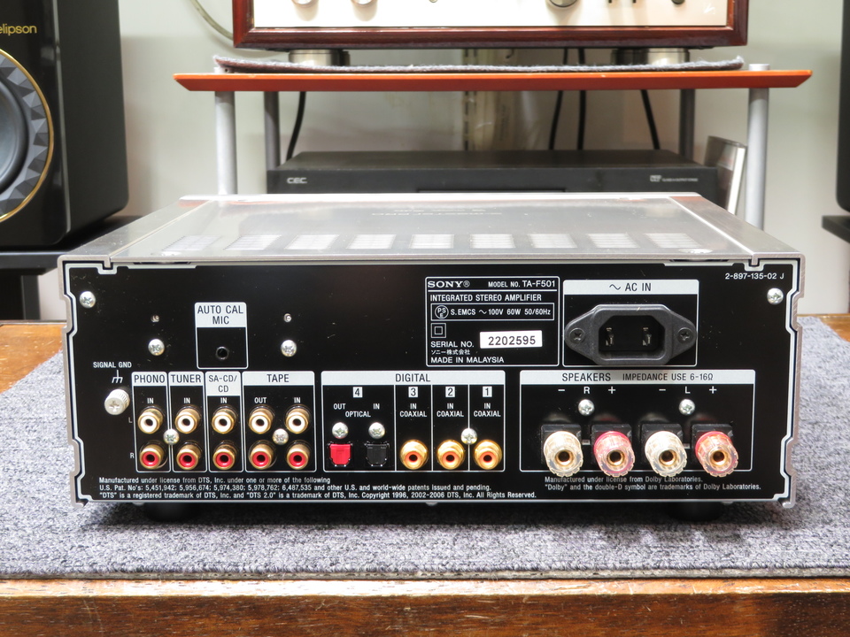 TA-F501 SONY - 中古オーディオ 高価買取・販売 ハイファイ堂