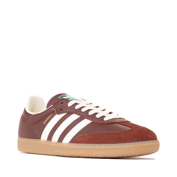 Mens adidas Samba OG Athletic Shoe - Fox Brown / Off White / Gum