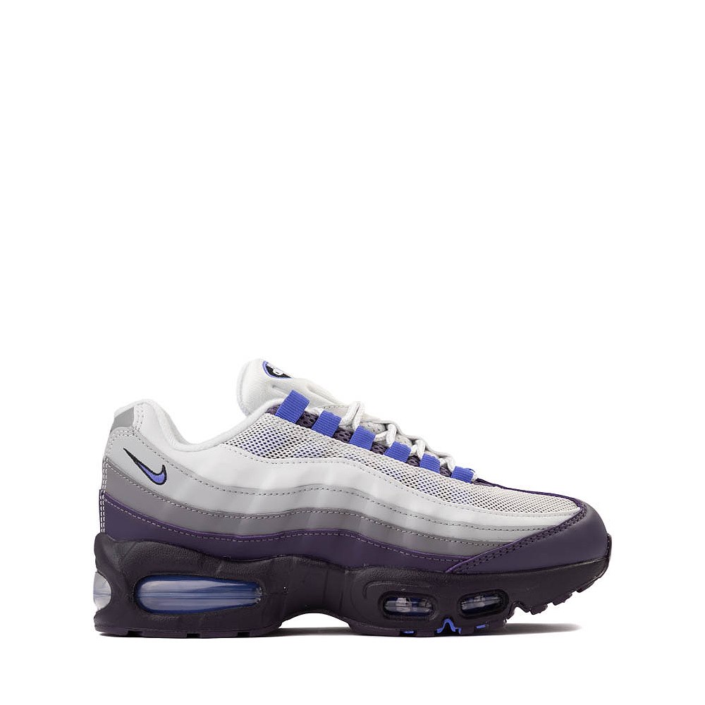 Nike Air Max 95 Athletic Shoe - Big Kid - Photon Dust / Sapphire