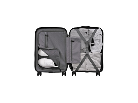 Bugatti Mecca 2 Piece Expandable Luggage Set in Azure - 10O8TB | JTV