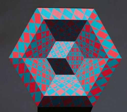 Victor Vasarely, Untitled, Sculpture