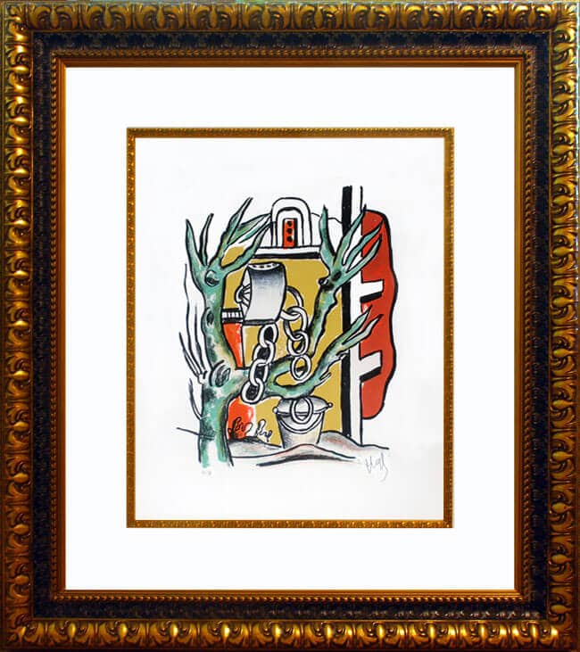 Fernand Léger, Le Puits (The Well), 1951, Lithograph (S)