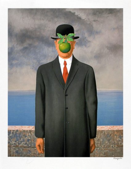 René Magritte, La magie noir (Black Magic), Lithograph