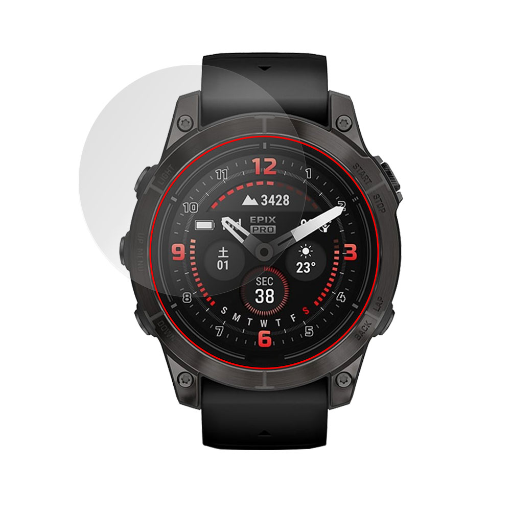 GARMIN epix Pro (Gen 2) 47mm 用 保護フィルム | 超低反射高透過