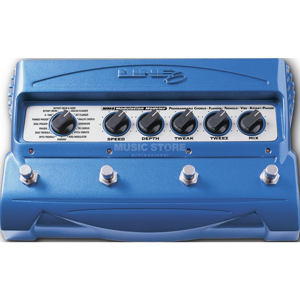 Line 6 MM4 Modulation Modeler Pedal | MUSIC STORE professional