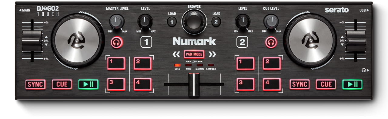 Numark DJ2GO2 Touch DJ Controller - buy online | MUSIC STORE