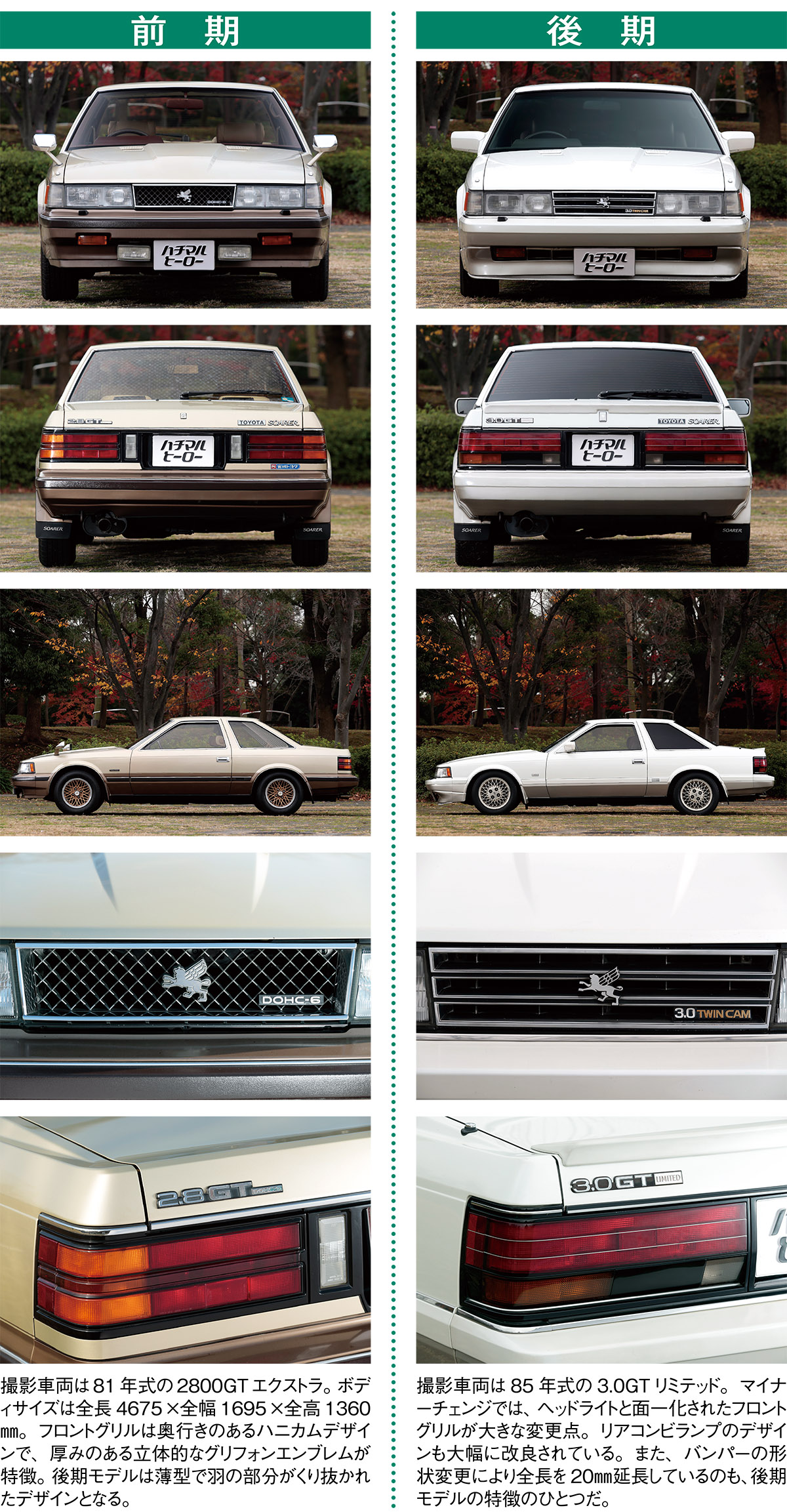 2800GTエクストラと3.0GTリミテッド。2台のトップブレードで徹底解説