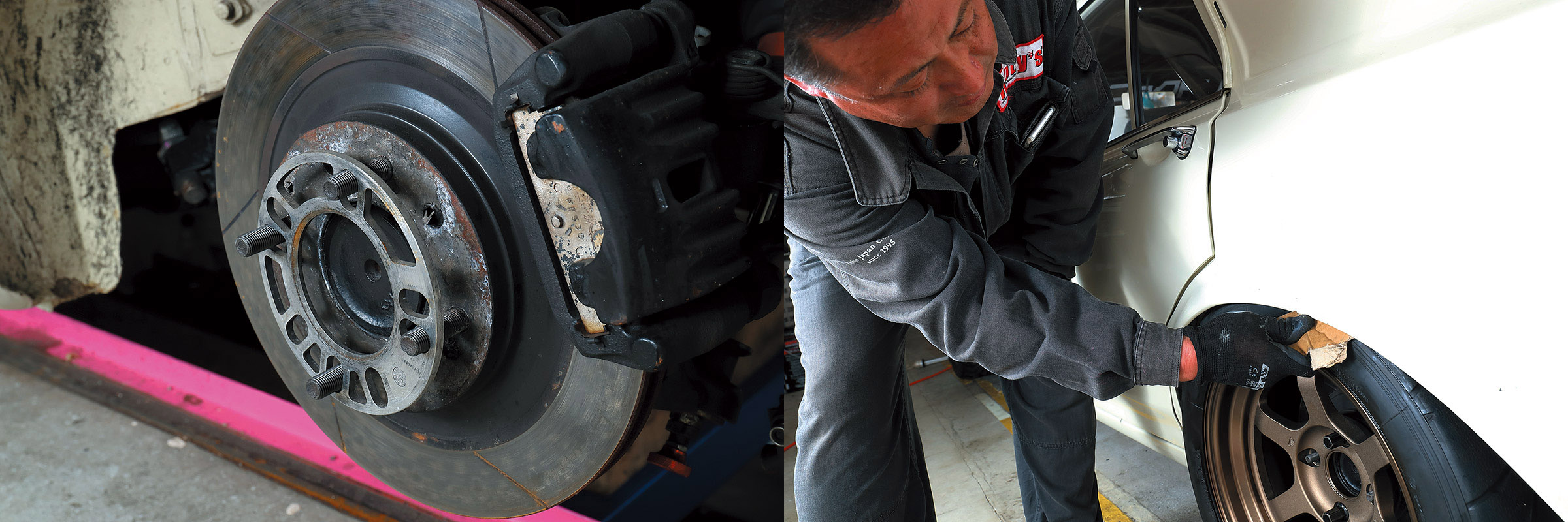 4ドアハコスカGT-R、鍛造ホイールTE37Vに履き替え、1分59秒03のベスト