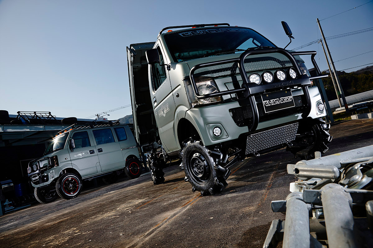 ゴミ捨てからタケノコ掘りまでマルチに使えるワーキングスペック軽トラ