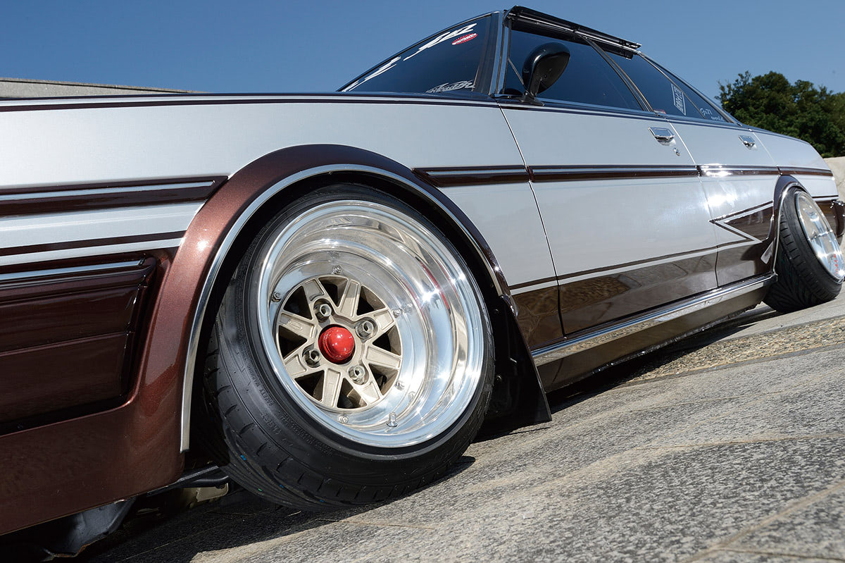 これぞ和のシャコタン美!!】深リム＆ツライチで珠玉のレトロスタンス