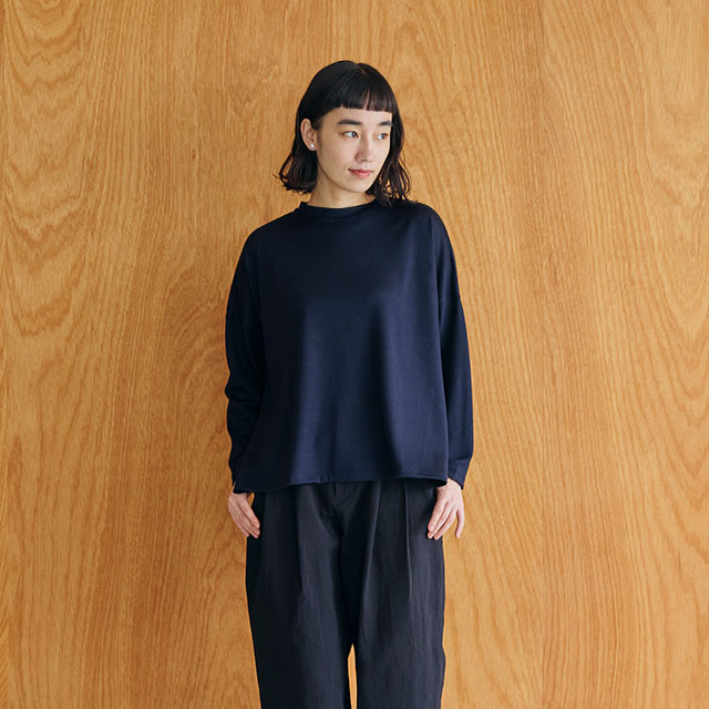 ウールのクルーワイドプルオーバー｜衣料品｜中川政七商店 公式サイト