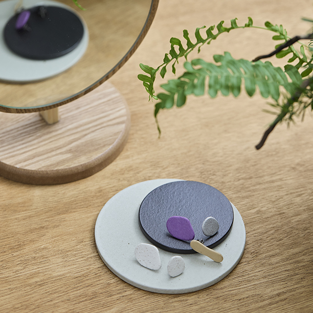 WEB限定】明山窯 シンプルな陶器プレート大｜家を装う｜中川政七商店