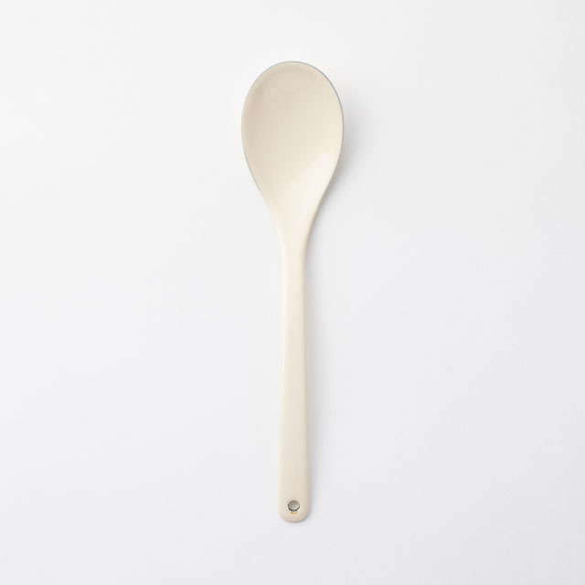 なめらかな琺瑯のスプーン 大｜食卓の道具｜中川政七商店 公式サイト