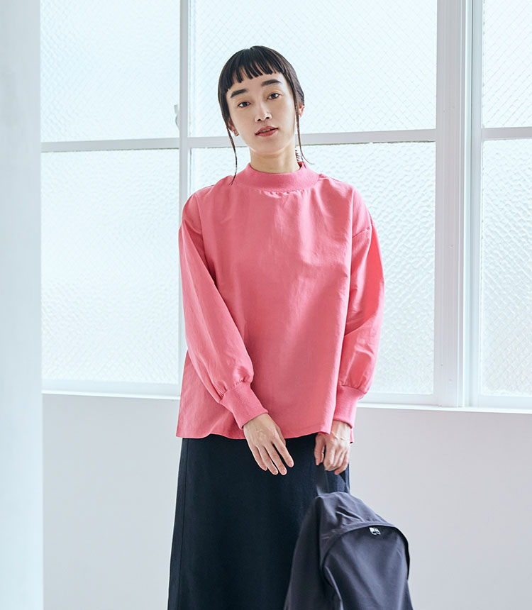 綿麻ハイネックブラウス／ワンピース｜工芸・暮らし・贈りもの｜中川政