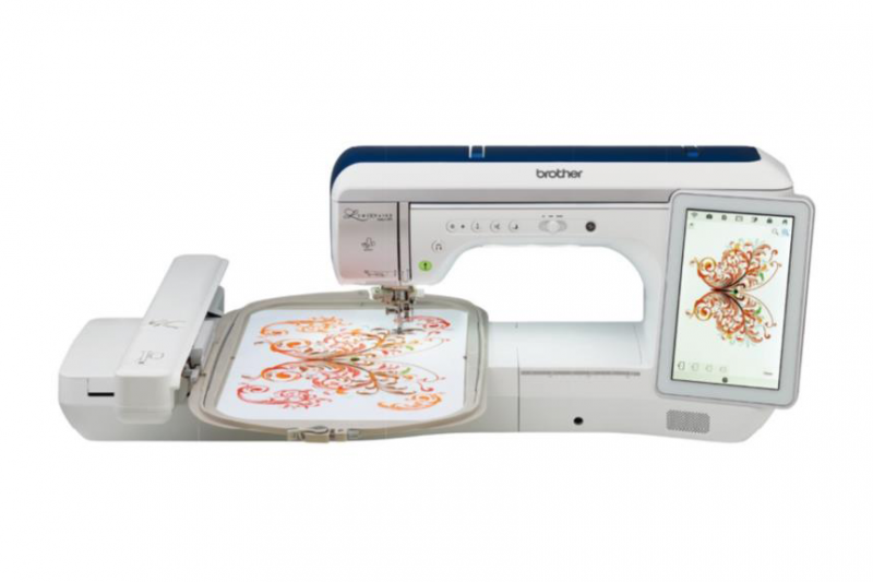 価格200万円の最高級家庭用ミシン、手描きイラストをPC抜きで刺繍
