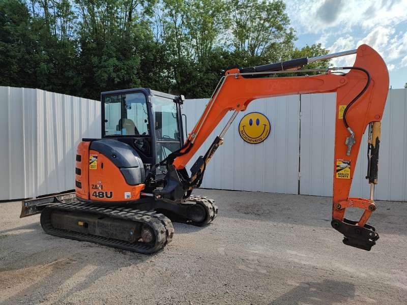 Mini Digger Hitachi Zx48u-5a used - Mini Diggers used | Sodineg France