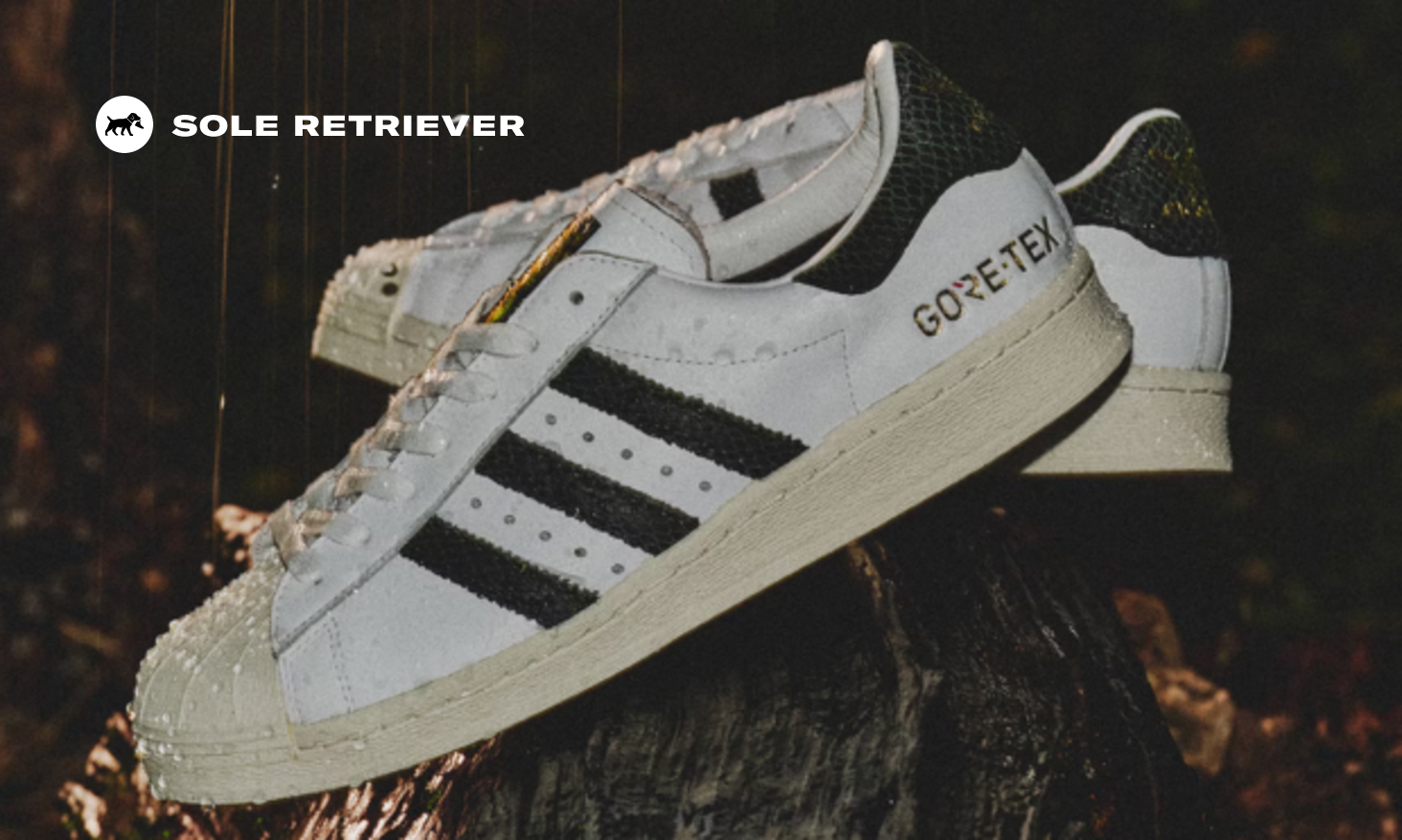 Snakeskin Superstars: atmos and adidas Reunite for Gore-Tex Shell