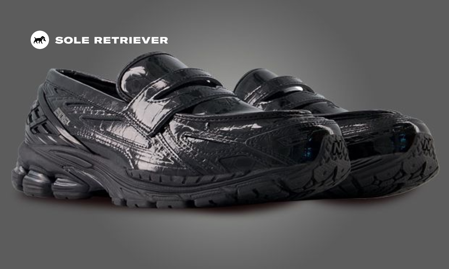 The New Balance 1906L Loafer Black Croc Releases in 2025