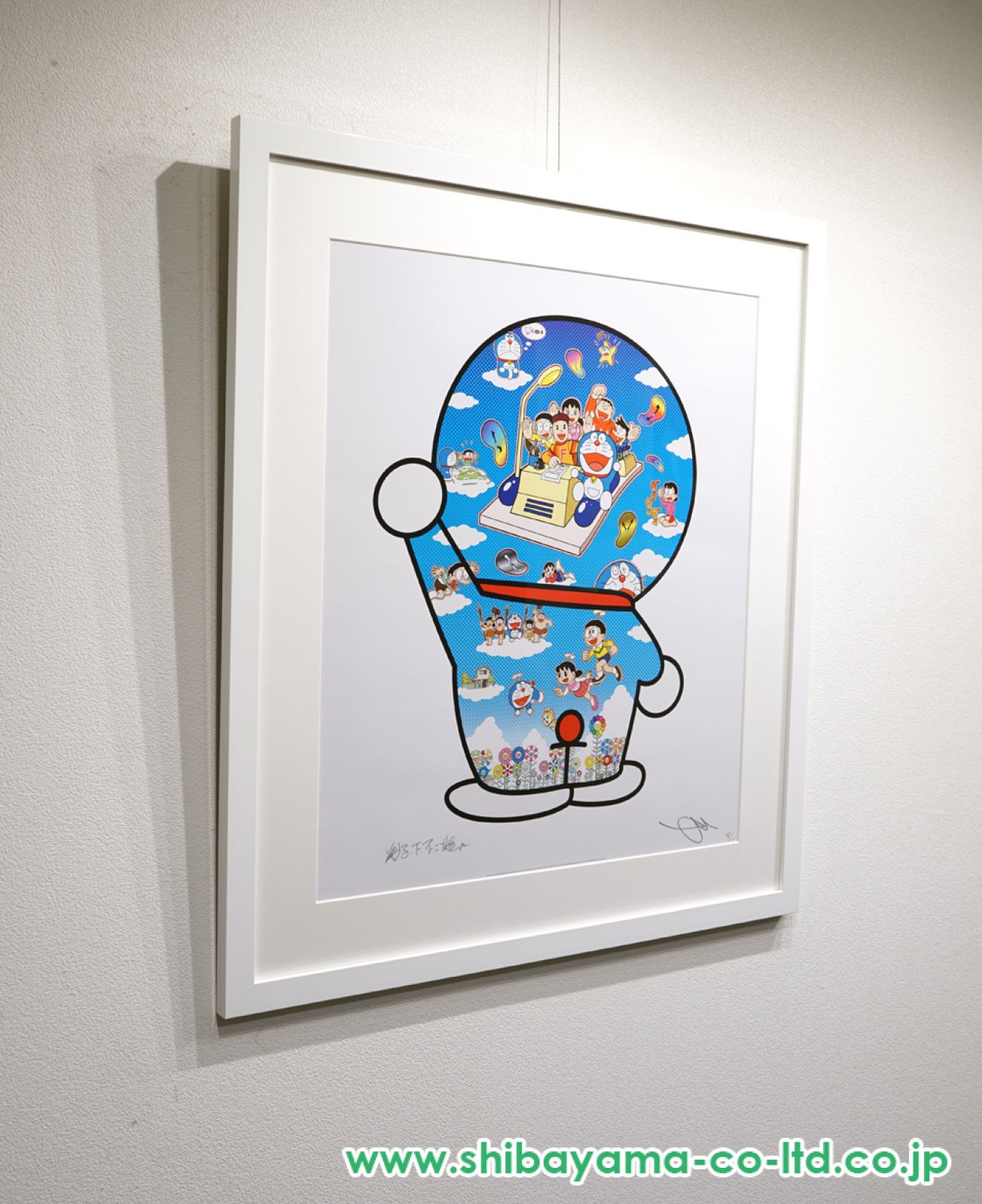 村上隆「ドラえもん、タイムマシンで藤子・F・不二雄先生と共に次元を