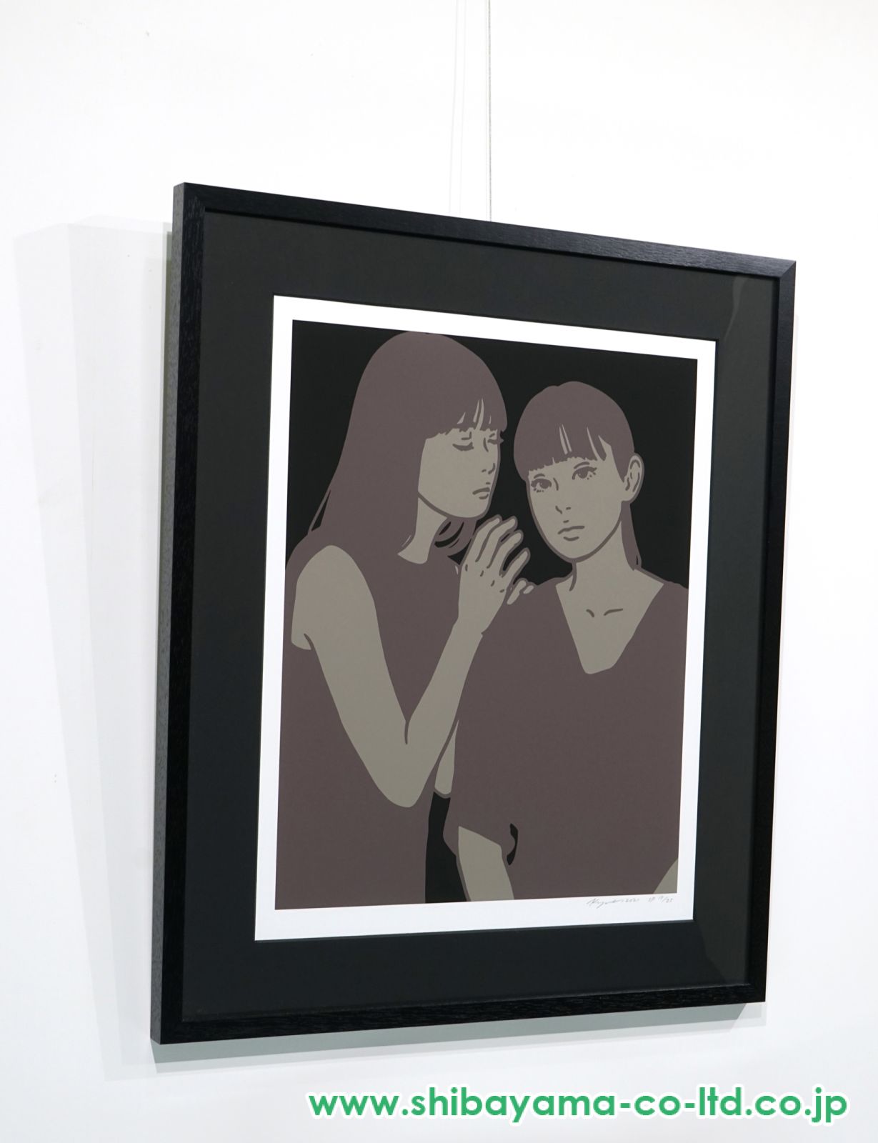 KYNE「Untitled：L」シルクスクリーン :: 絵画買取・販売 - シバヤマ