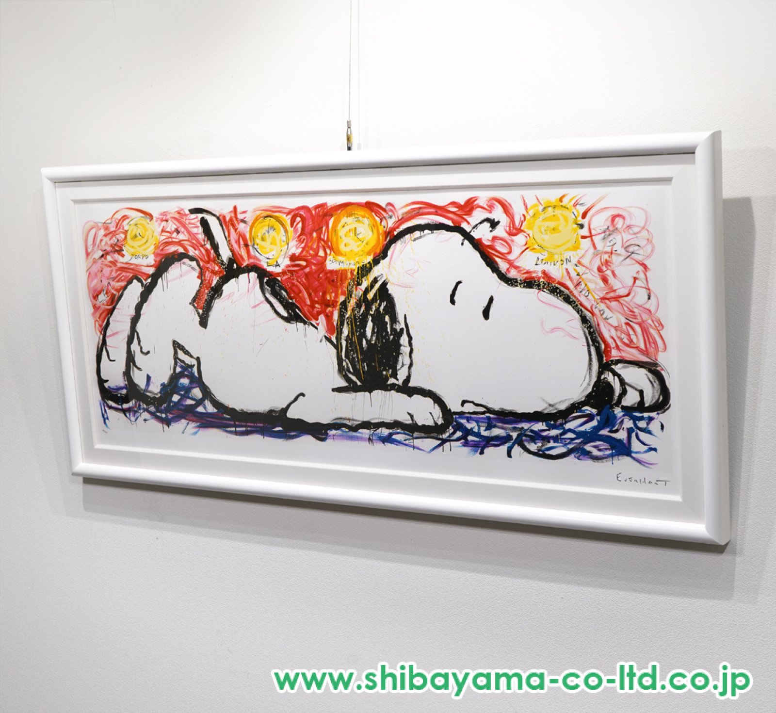 トム・エバハート （スヌーピー）「NO WAY OUT」シルクスクリーン