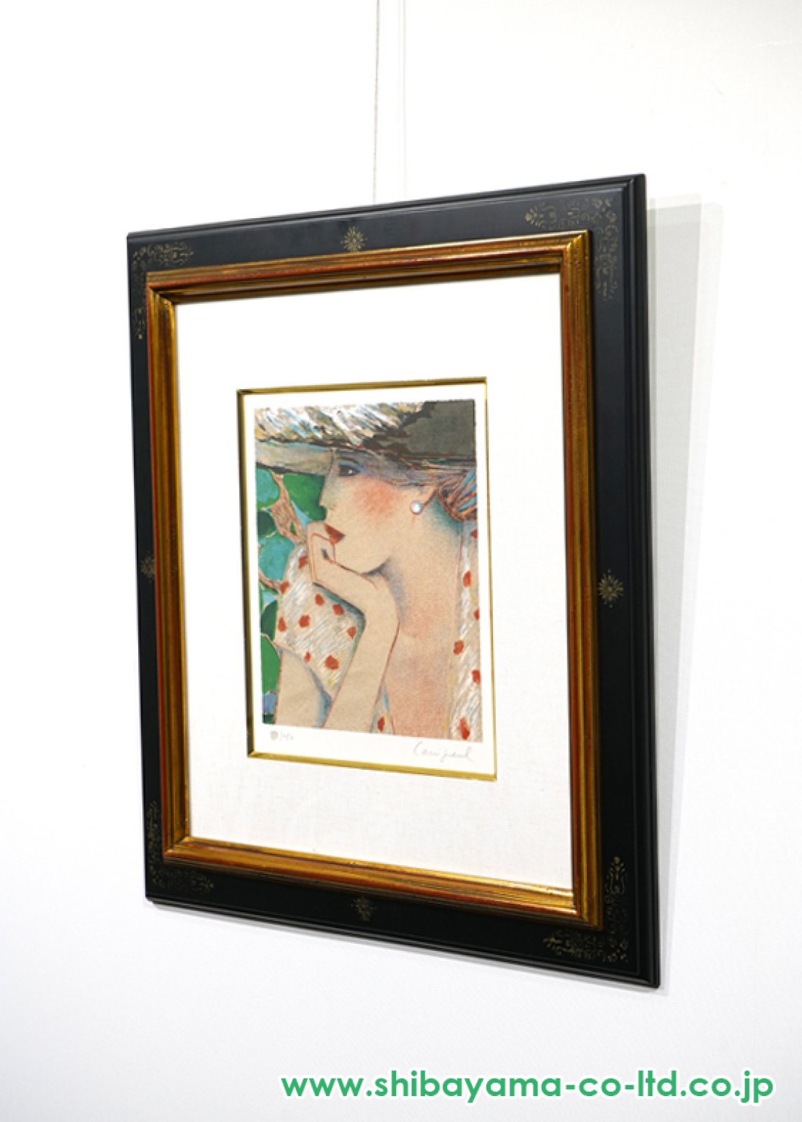 ジャン＝ピエール・カシニョール「プロフィール・蒼い夕暮れ