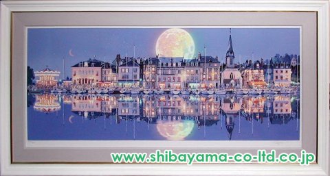 笹倉鉄平「オンフルール」シルクスクリーン :: 絵画買取・販売 - シバヤマ