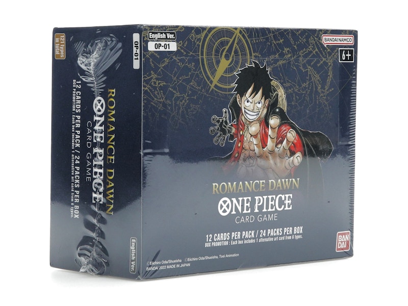 Bandai One Piece Card Game Romance Dawn Booster Box (OP-01