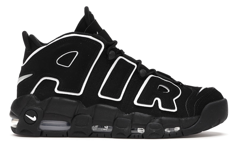 Nike Air More Uptempo Black White Men's - 414962-002 - US