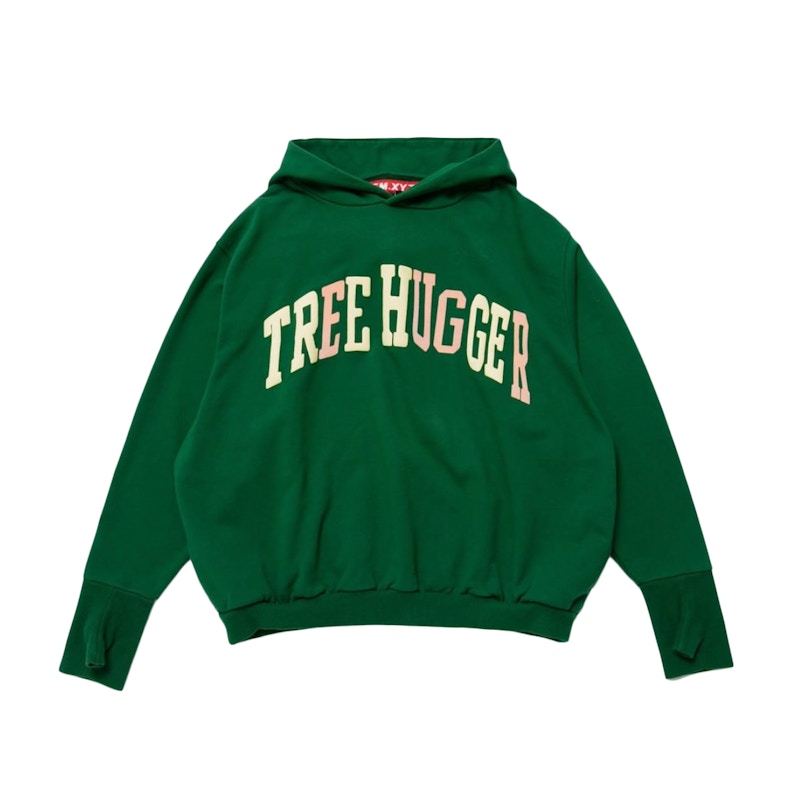 Cactus Plant Flea Market Thumbs Up Hoodie Green Men's - FW21 - US