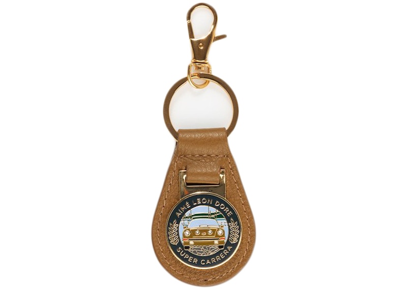 Aime Leon Dore x Porsche 911SC Leather Key Fob Brown - SS21 - GB