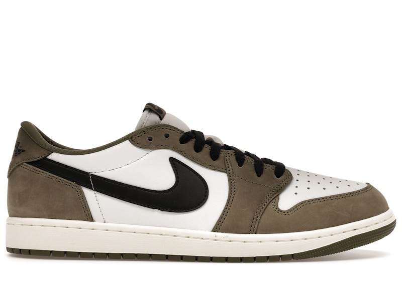 Jordan 1 Retro Low OG Medium Olive Men's - HQ6998-200 - US