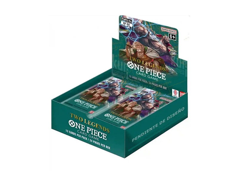 Bandai One Piece Card Game Two Legends Booster Box (OP-08 English