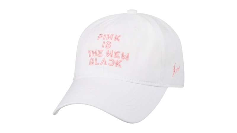 Fragment x BLACKPINK Pink Is The New Black Cap White - IT