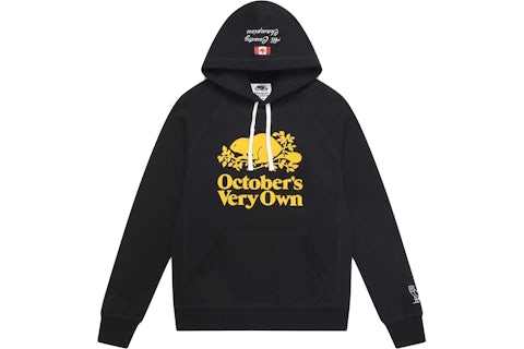 OVO x Roots Hoodie Black Men's - FW20 - US