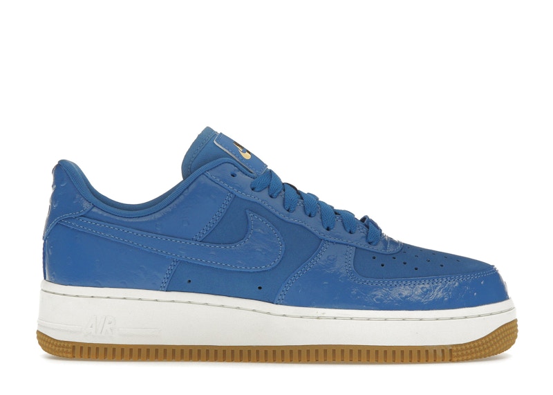 Nike Air Force 1 Low '07 LX Blue Ostrich (Women's) - DZ2708-400 - US