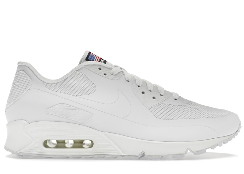 Nike Air Max 90 Hyperfuse Independence Day White Men's - 613841